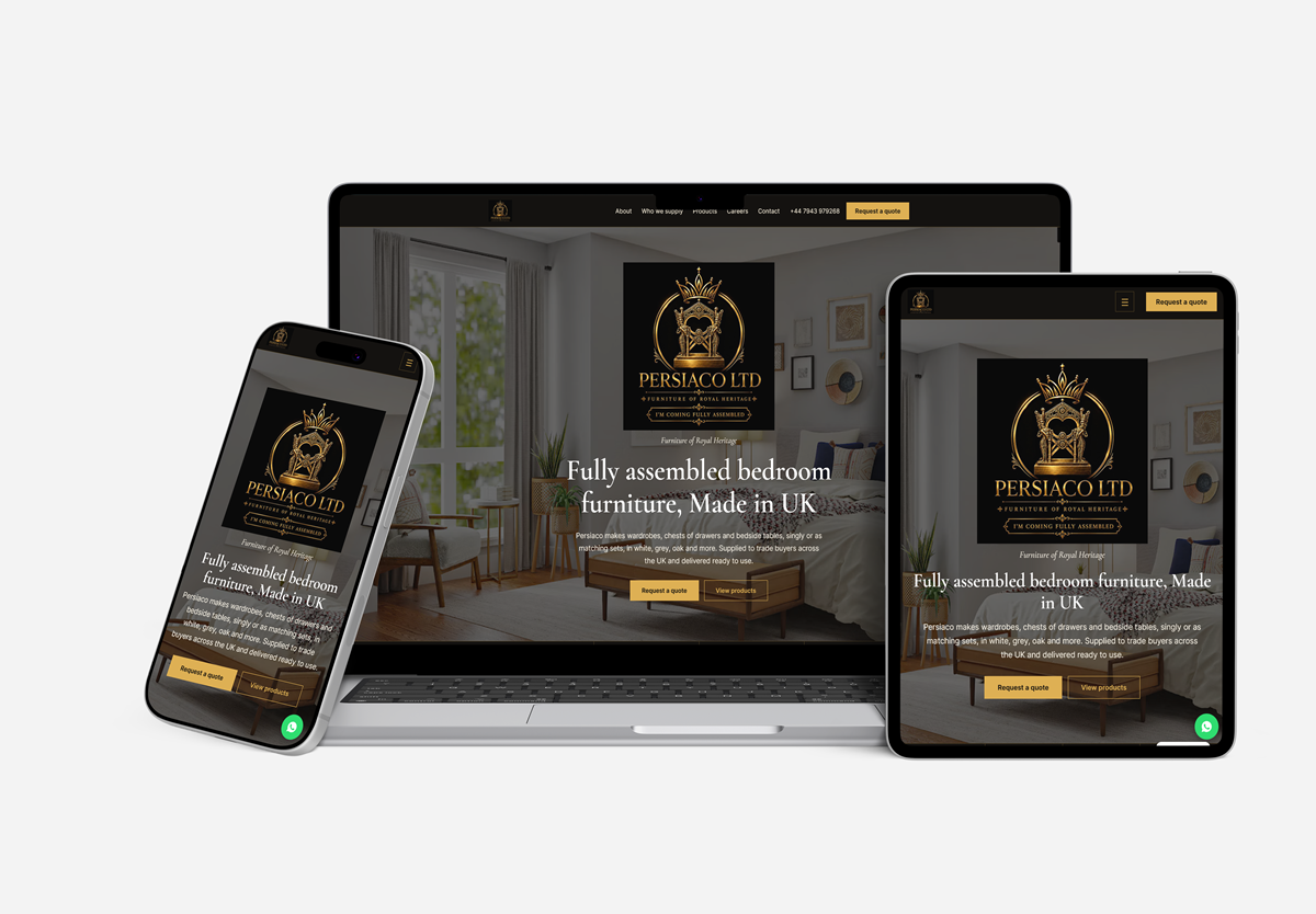 Website designed by Gaggo for PERSIACO LTD