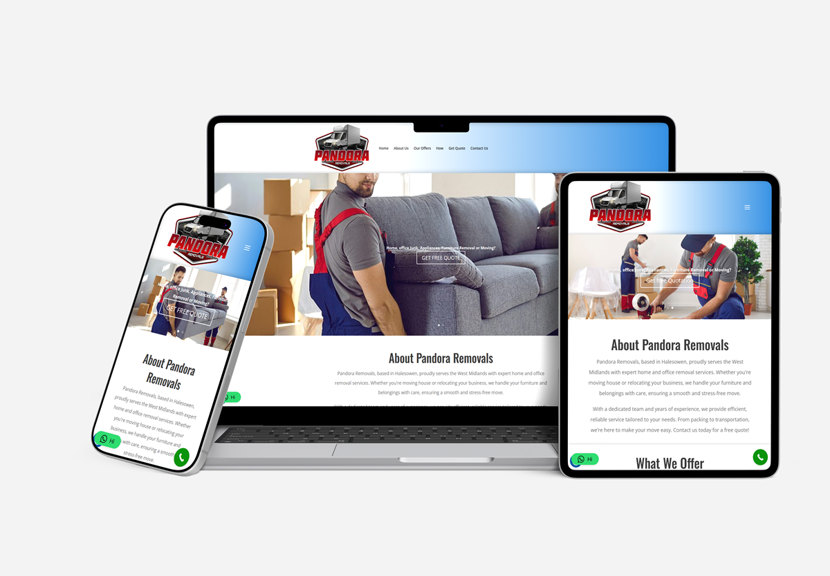 Website designed by Gaggo for Pandora Removal Ltd